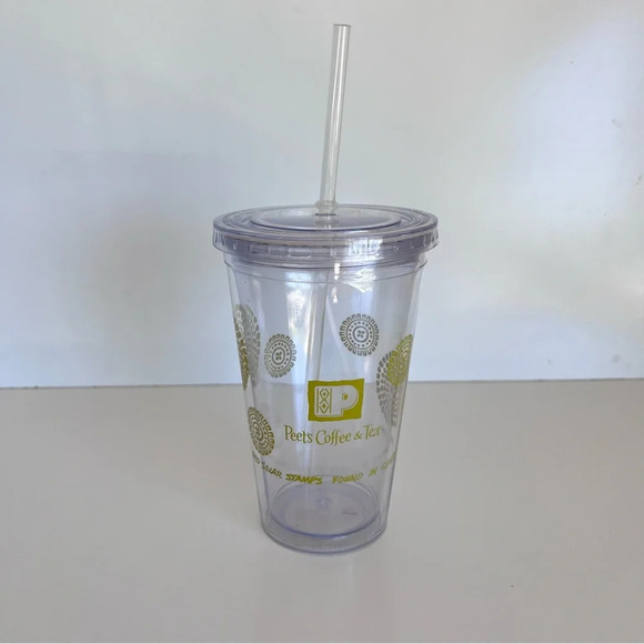Peet’s Coffee Tumbler with Straw - Picture 1 of 10